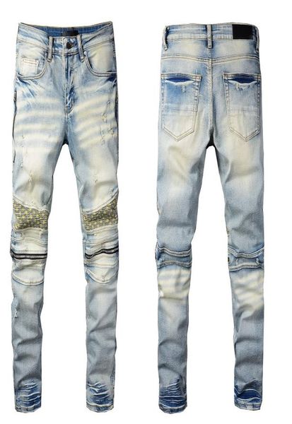 2022 european and american designers summer thin star same jeans men039s slim small straight patch hole beggar pants retro2944280, Blue
2022 european and american designers summer thin star same jeans men039s slim small straight patch hole beggar pants retro2944280, Blue