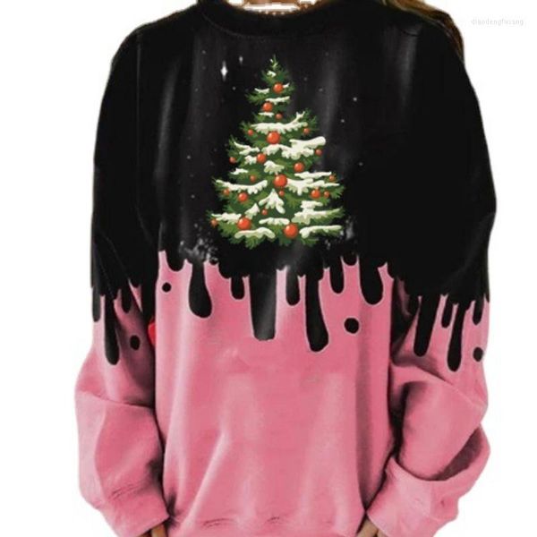 women's hoodies hoodie christmas winter commuter print o-neck loose color contrast casual sports sweatshirt streetwear, Black
women's hoodies hoodie christmas winter commuter print o-neck loose color contrast casual sports sweatshirt streetwear, Black