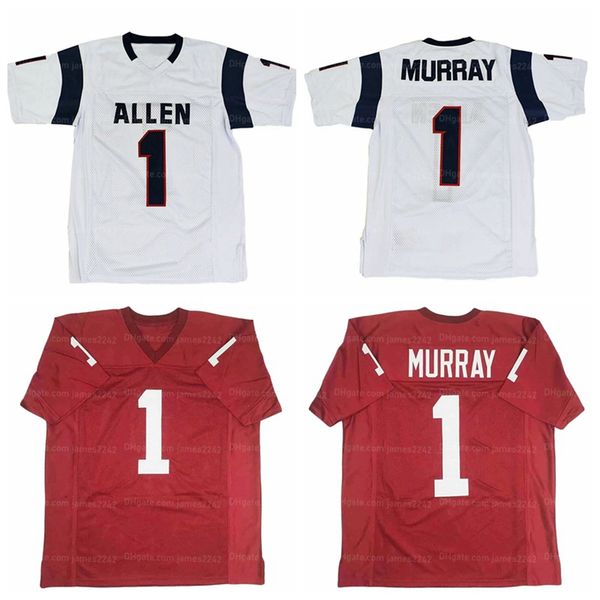 custom kyler murray high school football jersey stitched any name number white red size s-4xl, Black;red
custom kyler murray high school football jersey stitched any name number white red size s-4xl, Black;red