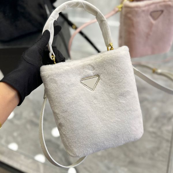 bucket bag wool tote bags women handbag shoulder purse fashion letter triangle decoration removable leather shoulder strap hasp lady clutch
bucket bag wool tote bags women handbag shoulder purse fashion letter triangle decoration removable leather shoulder strap hasp lady clutch