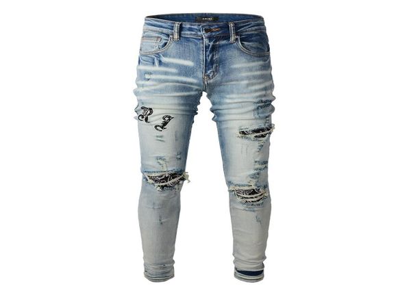 20ss mens designer jeans distressed ripped biker slim fit motorcycle denim for men s fashion jean mans pants pour homm1575445, Blue
20ss mens designer jeans distressed ripped biker slim fit motorcycle denim for men s fashion jean mans pants pour homm1575445, Blue