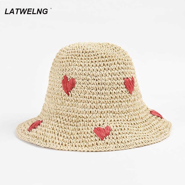 beanie/skull caps love embroidered bucket for women foldable crochet sunshade hat holiday beach hat wholesale t221201, Blue;gray
beanie/skull caps love embroidered bucket for women foldable crochet sunshade hat holiday beach hat wholesale t221201, Blue;gray