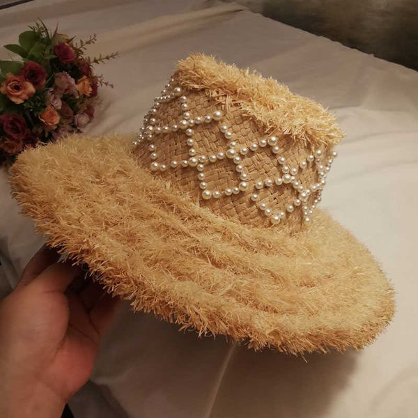beanie/skull caps 2021 female fashion beach raffia sun hats for women summer flat uv hats party caps holiday women's summer sundresses, Blue;gray
beanie/skull caps 2021 female fashion beach raffia sun hats for women summer flat uv hats party caps holiday women's summer sundresses, Blue;gray