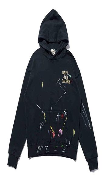 galery dept splash graffiti paint wash high street fog retro loose sweater 21xx american style md9546599, Black
galery dept splash graffiti paint wash high street fog retro loose sweater 21xx american style md9546599, Black