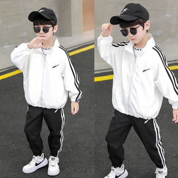 mens kids size tracksuit children winter sports jacket and pants print logo casual sport street leisure fashion style long sleeve two-piece, Gray
mens kids size tracksuit children winter sports jacket and pants print logo casual sport street leisure fashion style long sleeve two-piece, Gray