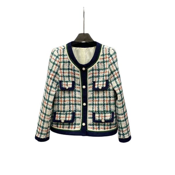 women's outerwear & coatswoolen tweed woven belt decorative color contrast splicing short coat, Black;brown
women's outerwear & coatswoolen tweed woven belt decorative color contrast splicing short coat, Black;brown