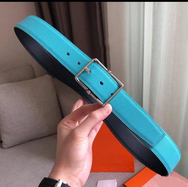 classics men belts designer mens and woman fashion togo leather classic reversible belt black brown h gold silver buckles 38cm ht0054
classics men belts designer mens and woman fashion togo leather classic reversible belt black brown h gold silver buckles 38cm ht0054
