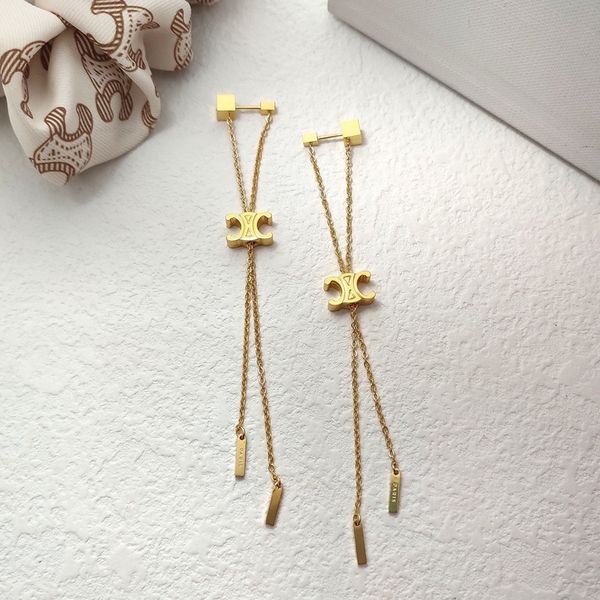 ins style chain tassel necklace french style luxury palace style pull earrings overlapping sweater necklace, Golden;silver
ins style chain tassel necklace french style luxury palace style pull earrings overlapping sweater necklace, Golden;silver