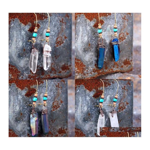 stud natural gemstone handmade copper earring for women girls european and united states fashion seedbeads crystal dangle earrings d otfg1, Golden;silver
stud natural gemstone handmade copper earring for women girls european and united states fashion seedbeads crystal dangle earrings d otfg1, Golden;silver