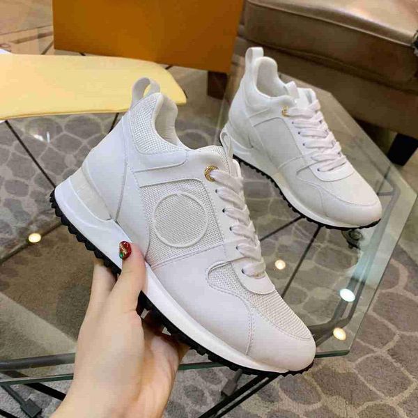 designer shoes run away casual shoes retro splicing sneaker mesh mixed color trainers men women calf leather shoe, Black
designer shoes run away casual shoes retro splicing sneaker mesh mixed color trainers men women calf leather shoe, Black