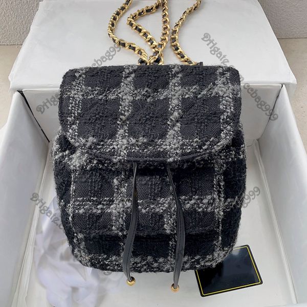 22k designer french bucket flap backpack style black pink patchwork two-tone tweed quilted handbags gold hardware double chain classic shoul
22k designer french bucket flap backpack style black pink patchwork two-tone tweed quilted handbags gold hardware double chain classic shoul