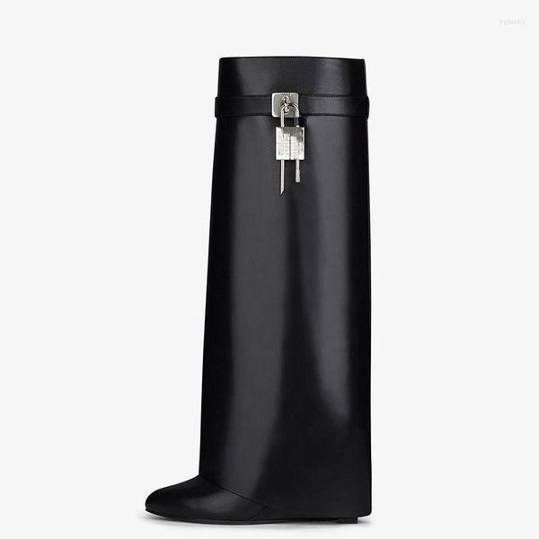 lvity trainer boots women's designer leather thick soled high heel knee fashion l1i9, Black
lvity trainer boots women's designer leather thick soled high heel knee fashion l1i9, Black