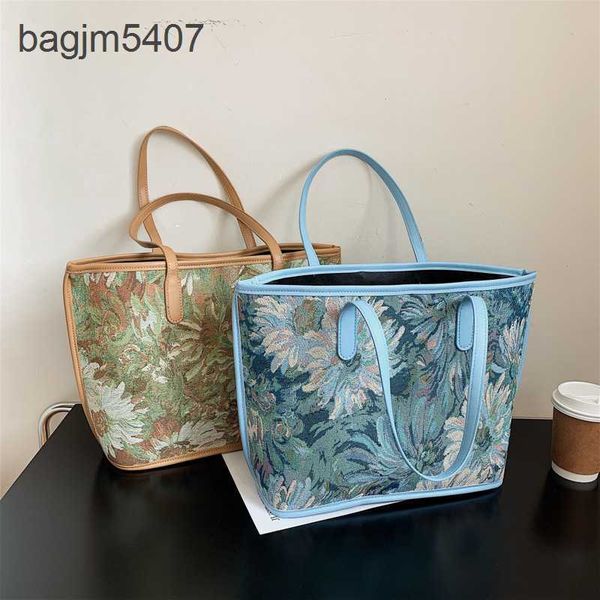 factory 50% fashion bags wholesale and retail style simple personalized women's single shoulder new oil painting flower printing trend
factory 50% fashion bags wholesale and retail style simple personalized women's single shoulder new oil painting flower printing trend