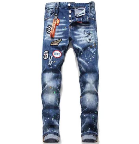 dsq mens jeans jean hip hop pants street trend zipper chain decoration ripped stretch black fashion slim fit washed motocycle deni2872252, Blue
dsq mens jeans jean hip hop pants street trend zipper chain decoration ripped stretch black fashion slim fit washed motocycle deni2872252, Blue