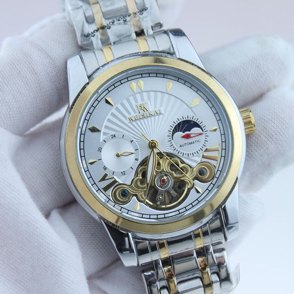 mens watch fashion new luxury men's watch tourbillon automatic mechanical waterproof lunar phase stainless steel, Slivery;golden
mens watch fashion new luxury men's watch tourbillon automatic mechanical waterproof lunar phase stainless steel, Slivery;golden