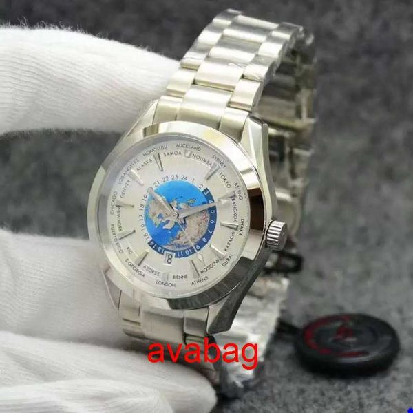 wristwatches 2022 luminous wrist watch black dial 150m worldtimer limited watch 41mm quartz movement ocean stainless steel sports sea around, Slivery;brown
wristwatches 2022 luminous wrist watch black dial 150m worldtimer limited watch 41mm quartz movement ocean stainless steel sports sea around, Slivery;brown