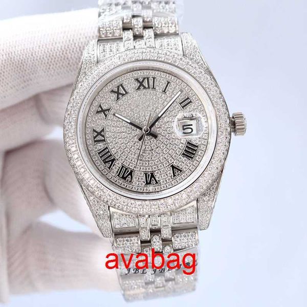 other watches wristwatches full diamonds mens watches 41mm automatic mechanical wristwatch diamond bezel waterproof wristwatches montre de l, Slivery;black
other watches wristwatches full diamonds mens watches 41mm automatic mechanical wristwatch diamond bezel waterproof wristwatches montre de l, Slivery;black
