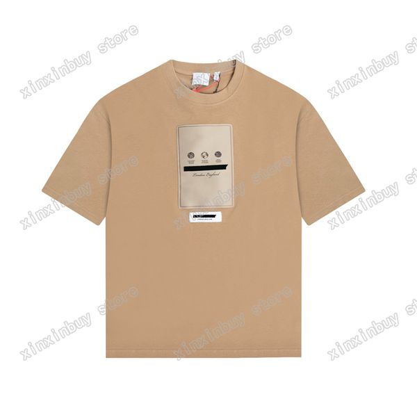 xinxinbuy men designer tee t shirt paris letter embroidery patch london short sleeve cotton women white black khaki xs-l, Black;brown
xinxinbuy men designer tee t shirt paris letter embroidery patch london short sleeve cotton women white black khaki xs-l, Black;brown