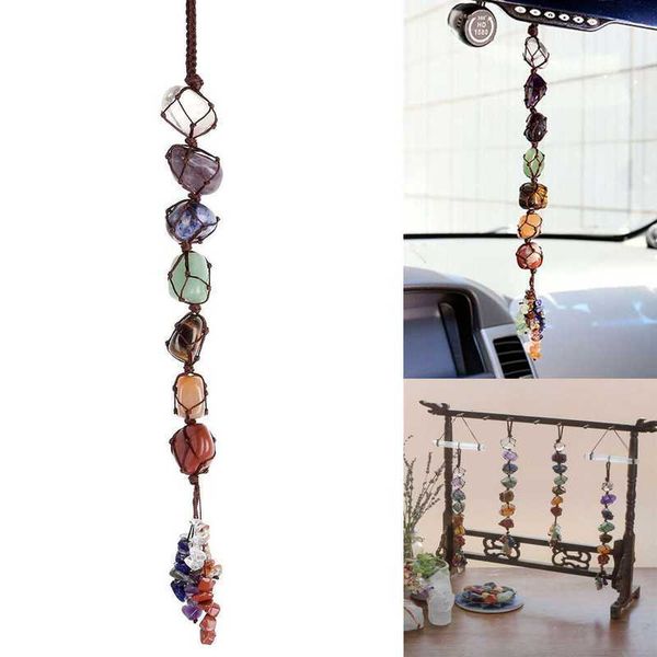 interior decorations 7 colors chakra gemstone car pendant home hanging ornament natural stone tassel spiritual meditation auto styling decor
interior decorations 7 colors chakra gemstone car pendant home hanging ornament natural stone tassel spiritual meditation auto styling decor