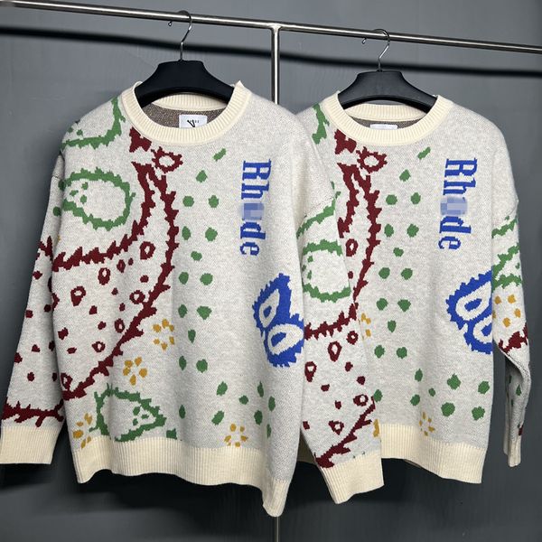 men's sweaters cashew flower logo vintage jacquard high street round neck pullover sweater knitting sweater shorts couple suit, White;black
men's sweaters cashew flower logo vintage jacquard high street round neck pullover sweater knitting sweater shorts couple suit, White;black