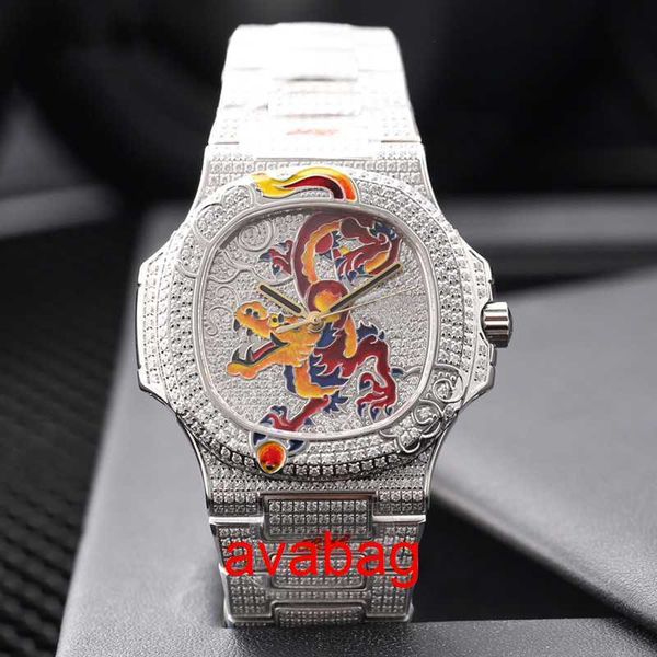 wristwatches mens watches full diamond watch fully automatic mechanical wristwatch stainless steel strap sapphire life waterproof montre de, Slivery;brown
wristwatches mens watches full diamond watch fully automatic mechanical wristwatch stainless steel strap sapphire life waterproof montre de, Slivery;brown