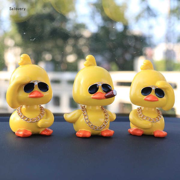interior decorations cute yellow duck car ornament shaking head doll creativity accessories toon animals decor t221215
interior decorations cute yellow duck car ornament shaking head doll creativity accessories toon animals decor t221215
