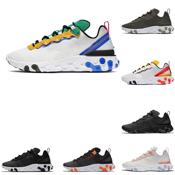 2022 script react element 55 mens running shoes 55s trainer sports sneakers solar red metallic gold triple black taped seams blue men women
2022 script react element 55 mens running shoes 55s trainer sports sneakers solar red metallic gold triple black taped seams blue men women