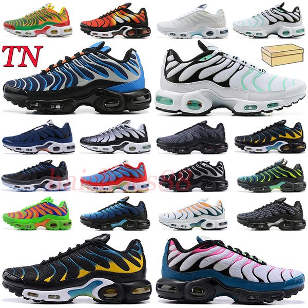 with box new running shoes tn plus maxs with box riple black white reflective blue pink metallic pewter rainbow voltage purple wolf grey spo
with box new running shoes tn plus maxs with box riple black white reflective blue pink metallic pewter rainbow voltage purple wolf grey spo