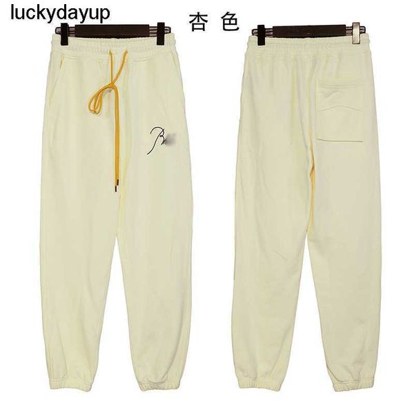 men's pants rhude designer loop fashion brand color casual loose legged men's streetwear pants, Black
men's pants rhude designer loop fashion brand color casual loose legged men's streetwear pants, Black