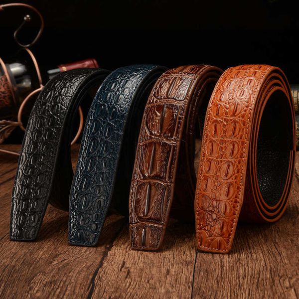 s new imitation crocodile back pattern first layer genuine leather men's automatic buckle headless cowhide belt 1216, Black;brown
s new imitation crocodile back pattern first layer genuine leather men's automatic buckle headless cowhide belt 1216, Black;brown