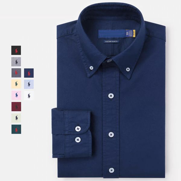 designer mens casual shirts rl pony mens paul polos tshirts horse embroidery logo business clothes long sleeve slim lapel tees, White;black
designer mens casual shirts rl pony mens paul polos tshirts horse embroidery logo business clothes long sleeve slim lapel tees, White;black