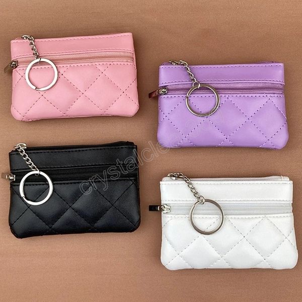 fashion women men mini wallet pu leather coin purses small change money bags pocket key holder case zipper short wallets, White
fashion women men mini wallet pu leather coin purses small change money bags pocket key holder case zipper short wallets, White