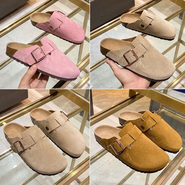 summer boston slippers women's casual shoes designer classic fashion flat shoes birkse leather thick bottom package head comfortable ou, Black
summer boston slippers women's casual shoes designer classic fashion flat shoes birkse leather thick bottom package head comfortable ou, Black