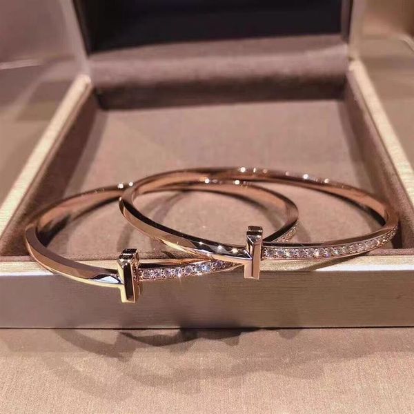 factory designer bangle bangles bracelet t family narrow version t1 semi diamond sterling silver series ring plated 18k gold light luxury si, Black
factory designer bangle bangles bracelet t family narrow version t1 semi diamond sterling silver series ring plated 18k gold light luxury si, Black
