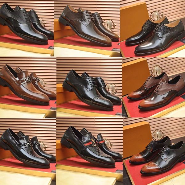 2022 design luxury fashion dress shoes men letter genuine leather pointed toe mens business oxfords gentlemen shoes lace up stripe casual co, Black
2022 design luxury fashion dress shoes men letter genuine leather pointed toe mens business oxfords gentlemen shoes lace up stripe casual co, Black