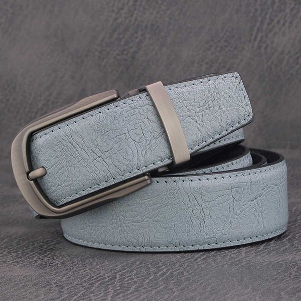 matte pin buckle young belts men luxury brand genuine leather vintage waistband jeans casual ceinture homme 1216, Black;brown
matte pin buckle young belts men luxury brand genuine leather vintage waistband jeans casual ceinture homme 1216, Black;brown