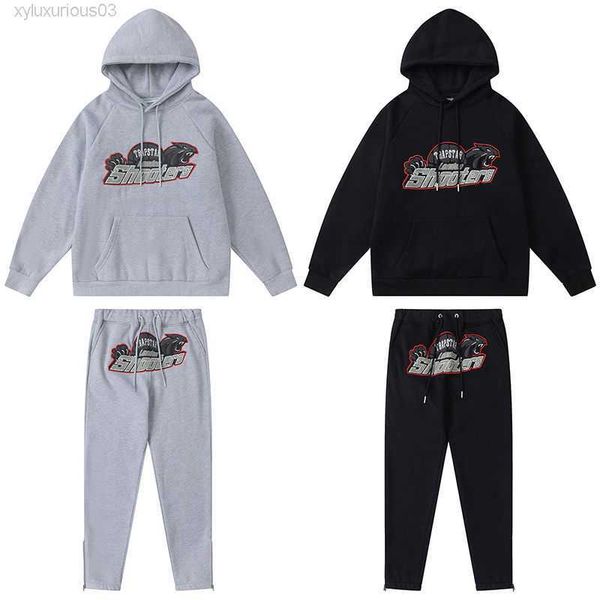 selling men's hoodie trapstar london shooters hooded tracksuit designer embroidered ladies jogging pants, Black
selling men's hoodie trapstar london shooters hooded tracksuit designer embroidered ladies jogging pants, Black