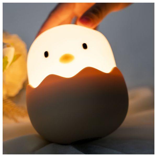 uneede cute night light kawaii chicken lamp for bedroom decor silicone rechargeable squishy lamp with touch control
uneede cute night light kawaii chicken lamp for bedroom decor silicone rechargeable squishy lamp with touch control