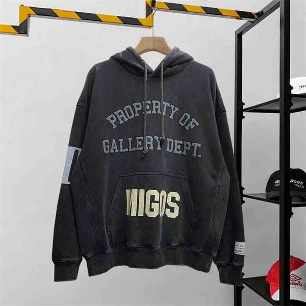 hip hop galleryes fashion hoodies high street casual loose men's women's same zipper cardigan hoodie pfp6, Black
hip hop galleryes fashion hoodies high street casual loose men's women's same zipper cardigan hoodie pfp6, Black