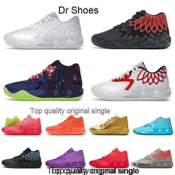 lamelo ball 1 mb.01 fashion basketball shoes galaxy men trainers be you sports rick and morty flat beige black blast buzz city queen city