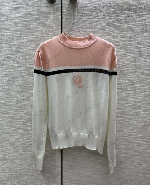 womens sweaters chest contrasting color striped print thread round collar pullover knit sweater standard long sleeves knitwear joker women c, White;black
womens sweaters chest contrasting color striped print thread round collar pullover knit sweater standard long sleeves knitwear joker women c, White;black