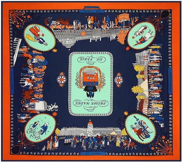 2019 silk scarf walking through the streets of paris women039s new style silk simulation scarves for woman5114858, Blue;gray
2019 silk scarf walking through the streets of paris women039s new style silk simulation scarves for woman5114858, Blue;gray