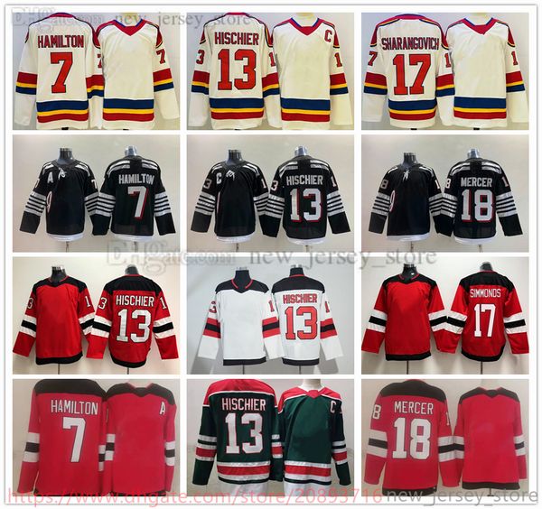 movie college ice hockey wears jerseys stitched 13nicohischier 30martinbrodeur 17waynesimmonds 18dawsonmercer 7dougiehamilton 63jesperbratt, Black
movie college ice hockey wears jerseys stitched 13nicohischier 30martinbrodeur 17waynesimmonds 18dawsonmercer 7dougiehamilton 63jesperbratt, Black