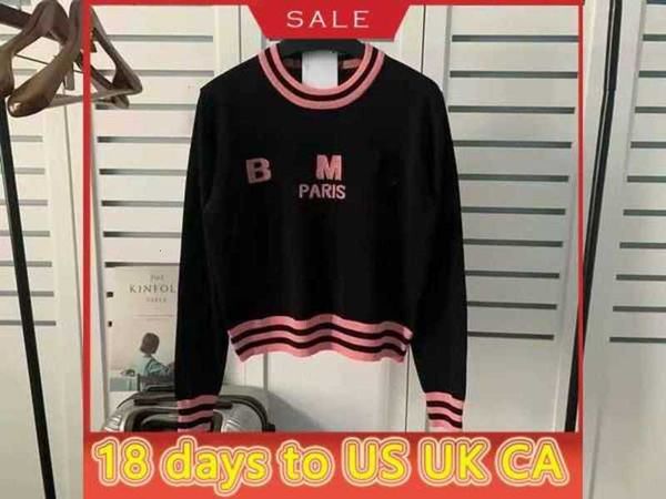 women's sweaters autumn and winter new balman short ba contrast loose pullover letter jacquard long sleeved sweaterwej4, White;black
women's sweaters autumn and winter new balman short ba contrast loose pullover letter jacquard long sleeved sweaterwej4, White;black