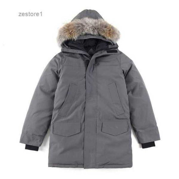 men's canadian down jacket winter outdoor warm coat windproof waterproof hat detachable threaded cuff with real wolf fur rgkh, Black
men's canadian down jacket winter outdoor warm coat windproof waterproof hat detachable threaded cuff with real wolf fur rgkh, Black
