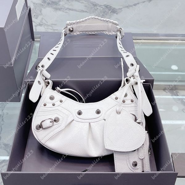 Motorcycle Bag Designer Shoulder Bags Unisex Handbags Fashion Handbag Wallets Mirror Crossbody Vintage Purse Cross Body Hobo Mini Totes Pack Purses Le Cagole, White
Motorcycle Bag Designer Shoulder Bags Unisex Handbags Fashion Handbag Wallets Mirror Crossbody Vintage Purse Cross Body Hobo Mini Totes Pack Purses Le Cagole, White