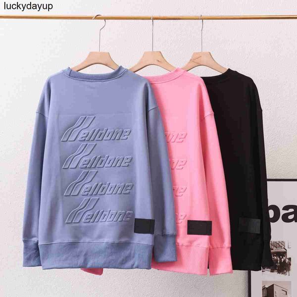 women's hoodies designer sweatshirts we11done embossed bullet screen lettering men's women's sweater loose pullover hoodie, Black
women's hoodies designer sweatshirts we11done embossed bullet screen lettering men's women's sweater loose pullover hoodie, Black