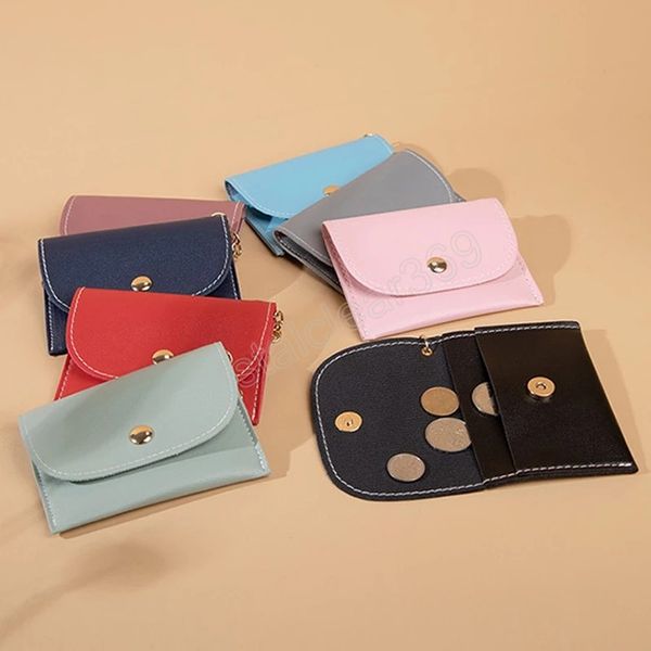 female purse card holder lady solid color money pocket pu leather mini wallet snap fastener short wallets coin purses key ring, White
female purse card holder lady solid color money pocket pu leather mini wallet snap fastener short wallets coin purses key ring, White