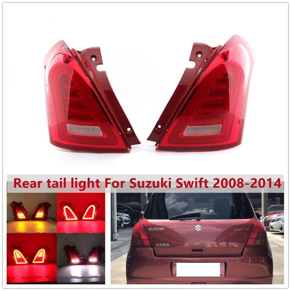 1 pair led tail light for suzuki swift 2008-2014 sbrake fog rear warning turn signal light auto accessories
1 pair led tail light for suzuki swift 2008-2014 sbrake fog rear warning turn signal light auto accessories