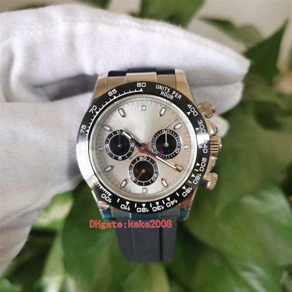 excellent men watches wristwatches 116519 m116519ln-0027 40mm gray dial rubber strap chronograph working eta cal 4130 2910, Slivery;brown
excellent men watches wristwatches 116519 m116519ln-0027 40mm gray dial rubber strap chronograph working eta cal 4130 2910, Slivery;brown